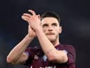 West Ham United midfielder Declan Rice.