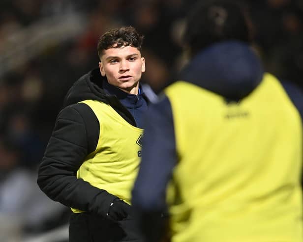 Young midfielder Jamie Miley, who signed from Newcastle last month, has been an unused substitute in the last two matches since scoring a 96th minute equaliser on his debut against Braintree. Picture by Frank Reid.