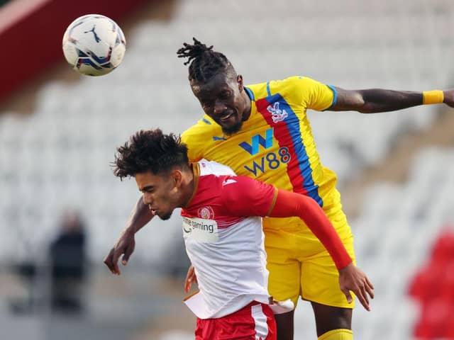 Newcastle United have taken Stevenage youngster Yasin Arai on trial. (Photo by Catherine Ivill/Getty Images)