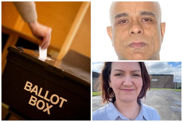 John Wood, Conservative, and Rachael Milne, Green Party