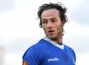 Jamie Sterry playing for Hartlepool United.