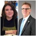 (L TO R) Georgie Holt, Glenn Thompson, Michelle Turnbull