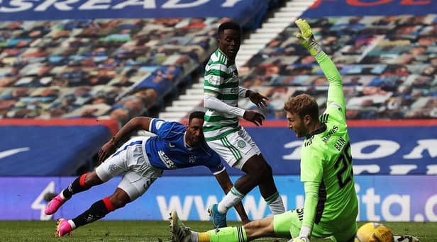 Rangers and Celtic at Ibrox Stadium. (Photo by Ian MacNicol/Getty Images)