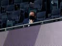 Newcastle United's English owner Mike Ashley watches from the stands during the English Premier League football match between Tottenham Hotspur and Newcastle United at Tottenham Hotspur Stadium in London, on September 27, 2020.