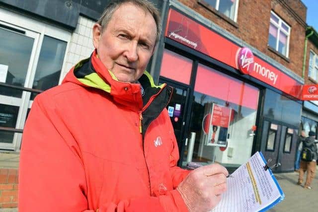 Virgin Money customer, Colin Campbell launched a petition to save the bank earlier this year.