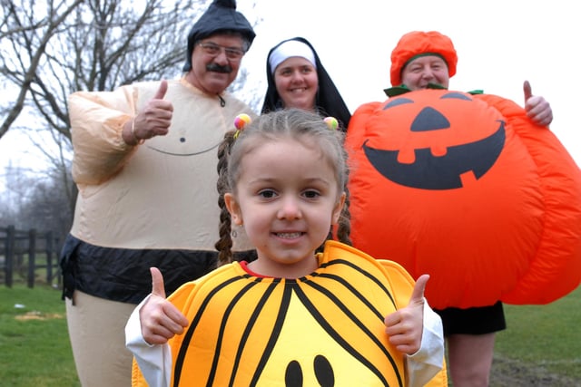 This fancy dress walk in Boldon looks like wonderful fun. Pictured in 2010 was Joe Jobes, Joanna Barren, Jimi Alexander, and Ebeny Barren. Does this bring back lovely memories?