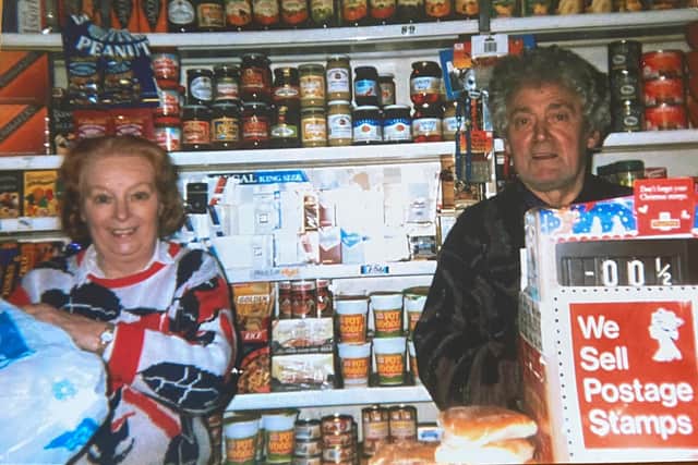 Gladys and Jack Stonehouse ran the shop on Wood Terrace in Jarrow for 65 years.