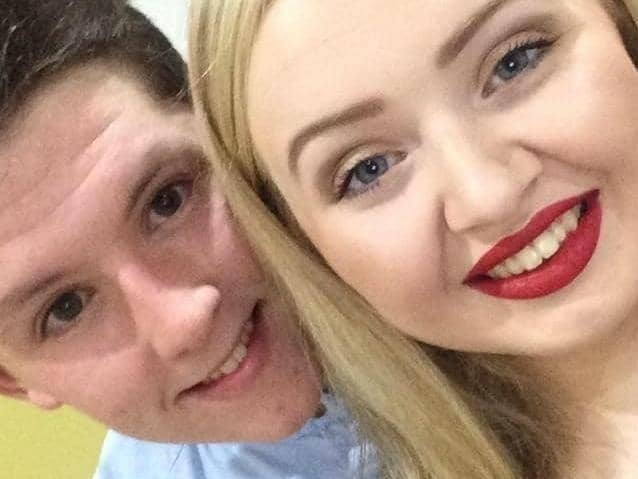 Chloe Rutherford and Liam Curry