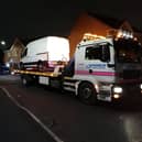 The stolen van is now in the hands of police.