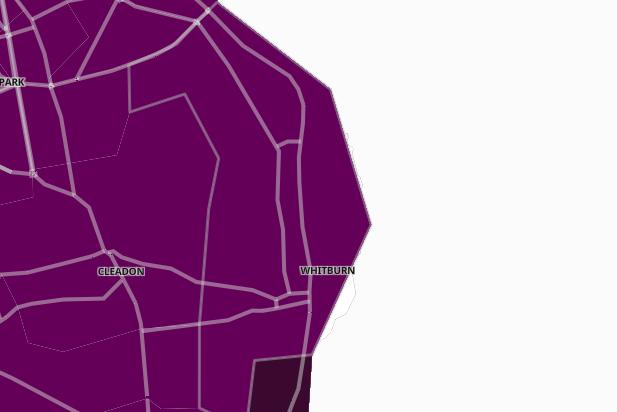 In the seven days up to April 2, Whitburn and Marsden recorded a case rate of 707 per 100,000 people. A total of 55 cases were recorded - no change from the previous week.