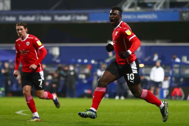Barnsley star Daryl Dike has been linked with a number of Premier League clubs, including Newcastle United. (Photo by Clive Rose/Getty Images)