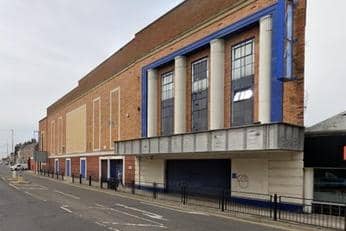 The former cinema building in South Shields.