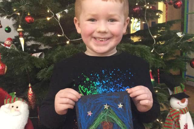 Green class pupil's letter