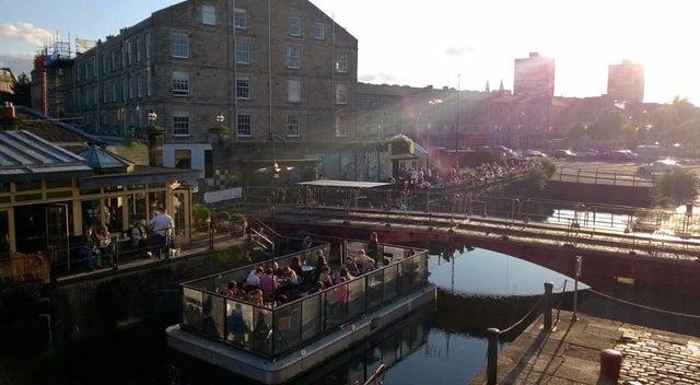 Teuchters Landing, Leith, has already started sanding down and staining its outdoor tables, getting them ready to welcome back the punterers for their pints in just over one month's time.
