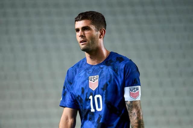 Chelsea winger Christian Pulisic could be 'tempted' by a move to Newcastle United in January (Photo by Aitor Alcalde/Getty Images)