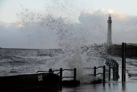 The North East is expected to see huge waves crash against its coastline in the days to come.