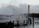 The North East is expected to see huge waves crash against its coastline in the days to come.