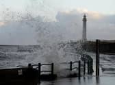 The North East is expected to see huge waves crash against its coastline in the days to come.
