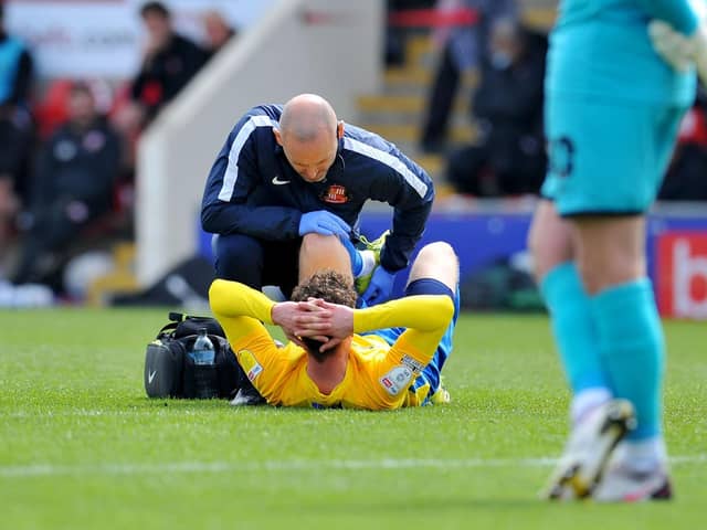 Nathan Broadhead suffered an injury on Saturday
