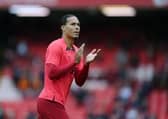 Virgil van Dijk playing for Liverpool. (Photo by Laurence Griffiths/Getty Images)