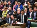 Prime Minister Rishi Sunak (centre) during Prime Minister's Questions in the House of Commons this week. Columnist Susan Morrison is not getting too attached to the UK's new leader - for now, at least. PIC: UK Parliament/Jessica Taylor/PA Wire