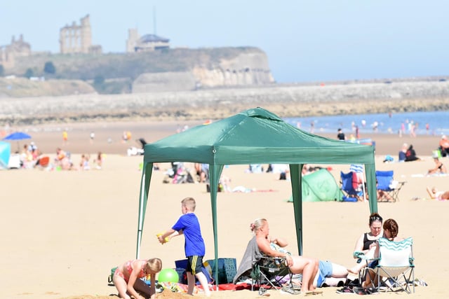 We are blessed with some beautiful beaches - and families were making the most of the sun, sea and sand at Sandhaven in the recent hot weather.