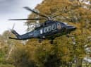 An AW149 demonstrator helicopter