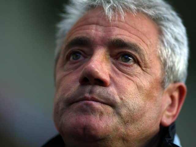 Kevin Keegan of Newcastle looks on during the Carling Cup, Second Round match between Coventry City and Newcastle United at the Ricoh Arena on August 26, 2008