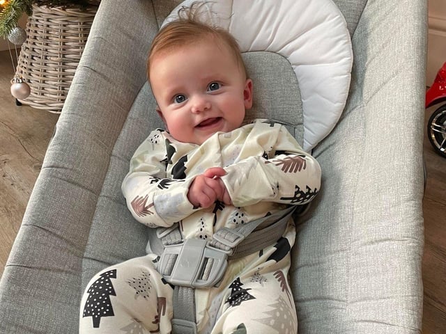 Five-month-old Sylvie. Picture: Emily Forbes