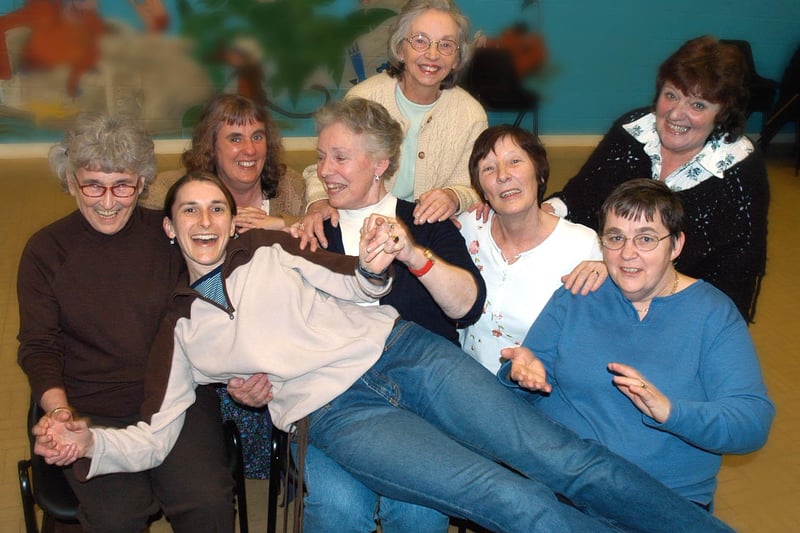 Members of the new Laughter Group at the Doxford Park Community Centre. Were you in the picture 15 years ago?