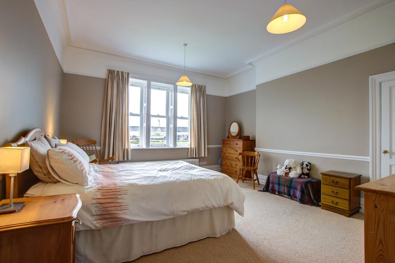 There are three large double bedrooms, one of which benefits from en suite facilities. The smaller fourth bedroom is currently occupied as a home office.
A further staircase leads you to the second floor, with three rooms which could be used to create additional bedrooms.