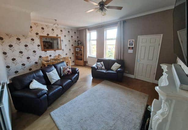 The three bedroom home in South Shields