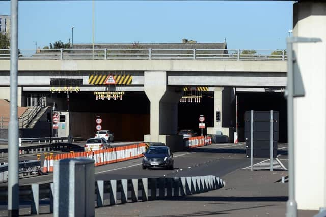 A file image of the Tyne Tunnel.