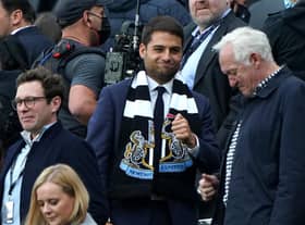 Newcastle United c0-owner Jamie Reuben at St James's Park.
