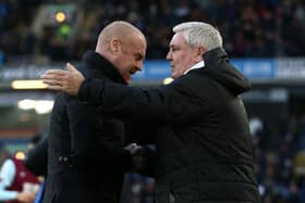 Burnley boss Sean Dyche has been linked with replacing Steve Bruce at Newcastle United. (Photo by Jan Kruger/Getty Images)