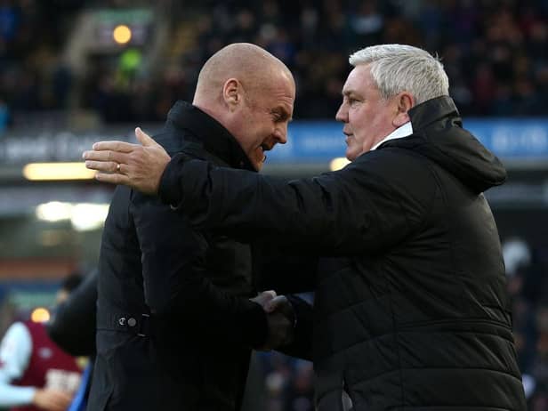 Burnley boss Sean Dyche has been linked with replacing Steve Bruce at Newcastle United. (Photo by Jan Kruger/Getty Images)