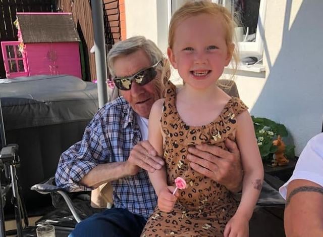 Kirstie-Anne Richardson said: "Happy Father's Day to my Grandad. Most amazing father figure me & my brother had growing up he is the most special man of our family love you lots granda.”