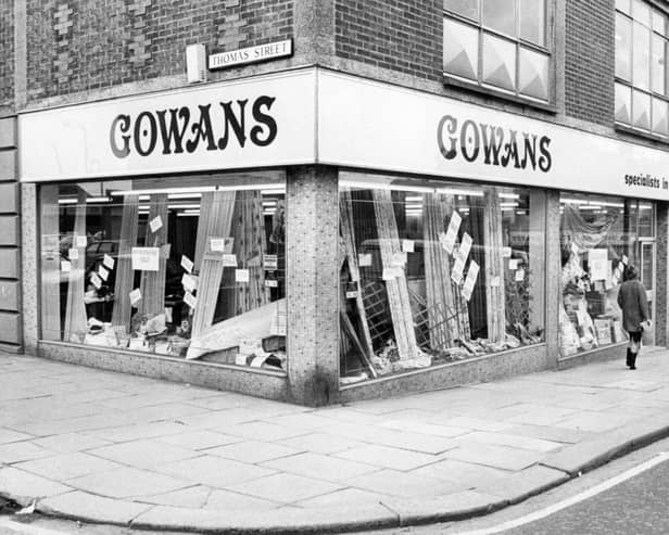Gowans store is pictured here South Tyneside. Share your memories of it