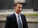 Chancellor Jeremy Hunt at 10 Downing Street (Photo by Leon Neal/Getty Images)