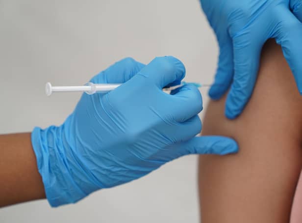 Coronavirus booster vaccine jabs for millions of people in England will begin to be offered this week, the NHS has announced. Picture: PA.