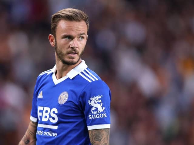 Leicester City's James Maddison.