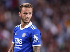 Leicester City's James Maddison.
