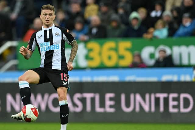 Kieran Trippier was Newcastle United's first signing of the window (Photo by PAUL ELLIS/AFP via Getty Images)