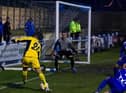 Northern League club Whitley Bay faced Ukrainian Super League side Metalist Kharkiv. Picture by Julian Tyley.