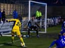 Northern League club Whitley Bay faced Ukrainian Super League side Metalist Kharkiv. Picture by Julian Tyley.