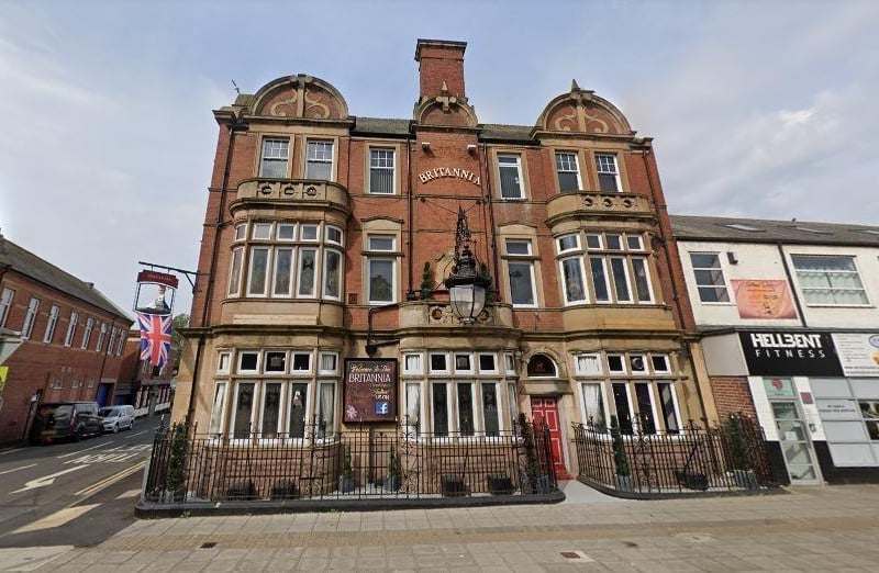 The Britannia on Charlotte Street in South Shields has a 4.6 rating from 140 Google reviews.