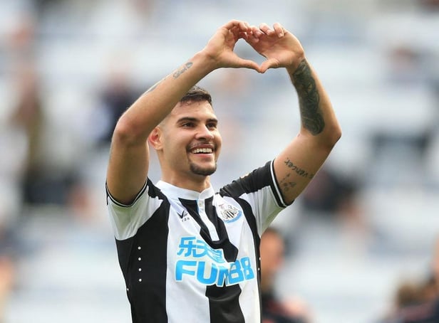 Newcastle United midfielder Bruno Guimaraes (Photo by LINDSEY PARNABY/AFP via Getty Images)