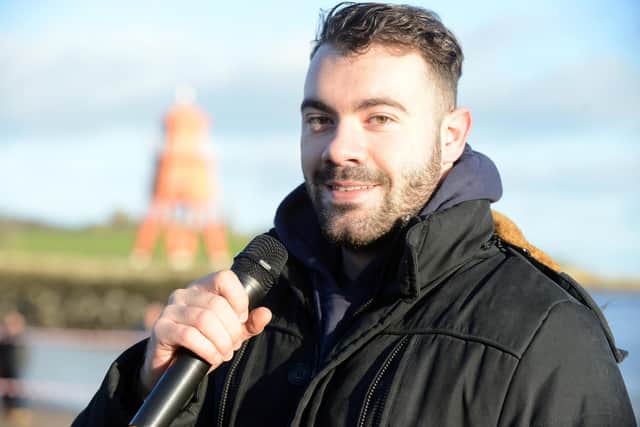 British Paralympic swimmer Josef Craig MBE provided an official countdown to the dip