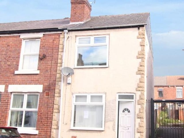 Two-bedroom, end-terrace house - guide price £25,000-plus.