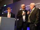 Hebburn Town chairman Vin Pearson reflected on “a magical night” after the Hornets FA Vase success was honoured by the North East Football Writers Association. Picture: Sir Bobby Robson Foundation.